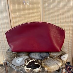Portland Leather Goods Total Eclipse Make Up Bag